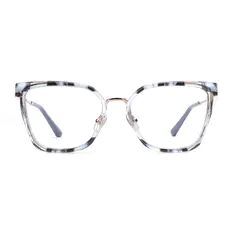 Cat-eye Blue/Tortoiseshell Eyeglasses
