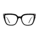 Cat-eye Black Eyeglasses