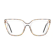 Cat-eye Clear Eyeglasses
