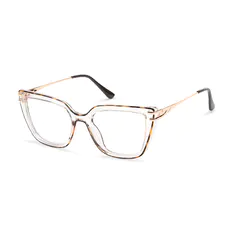 Cat-eye Clear Eyeglasses