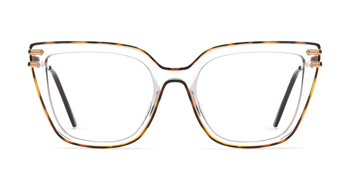 Cat-eye Clear Eyeglasses