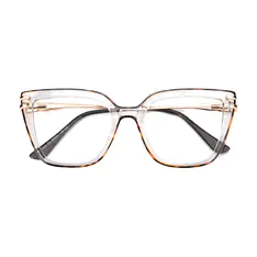 Cat-eye Clear Eyeglasses