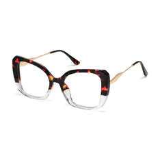 Square Tortoiseshell Eyeglasses