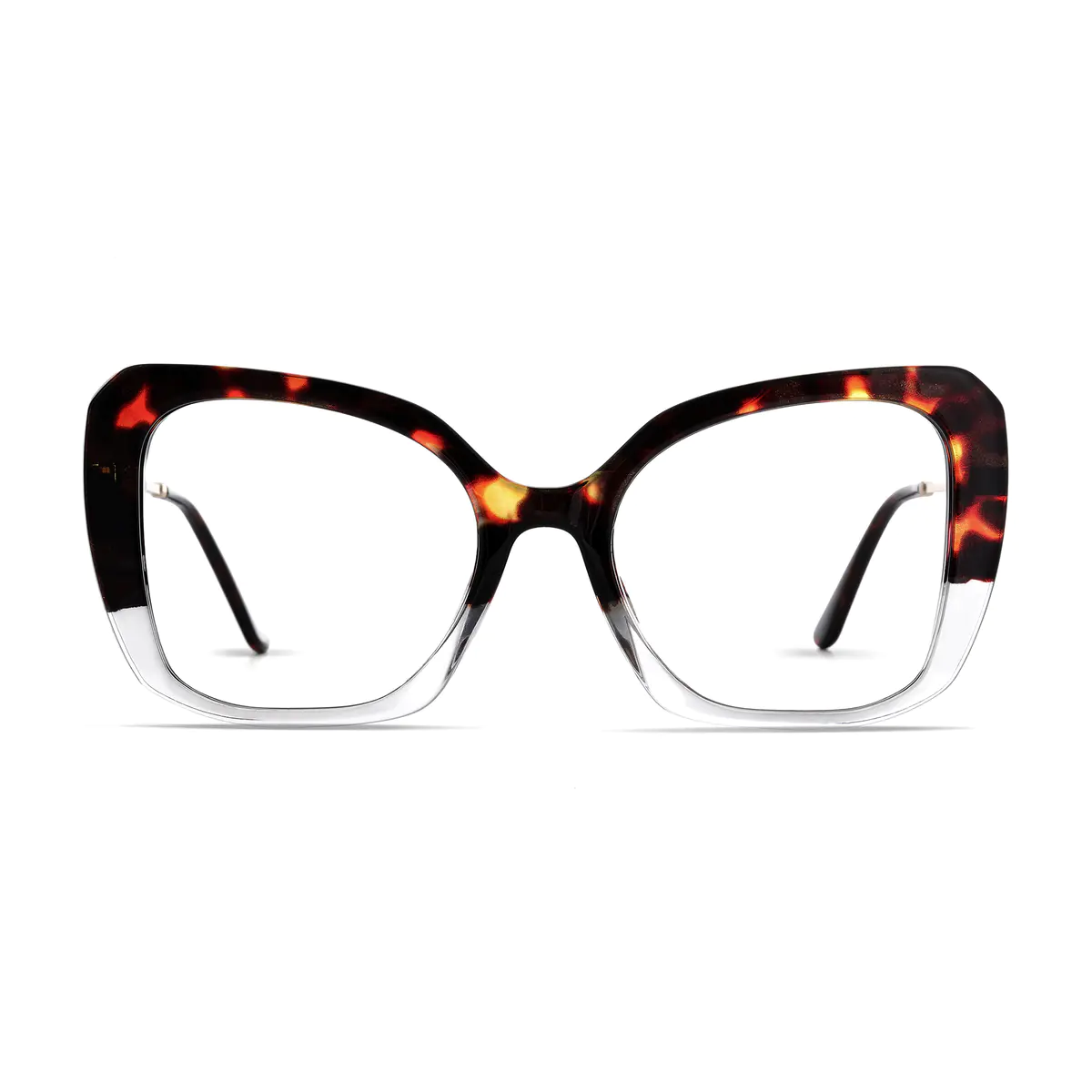 Square Tortoiseshell Eyeglasses