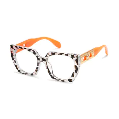 Geometric Tortoiseshell Eyeglasses