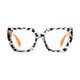 Geometric Tortoiseshell Eyeglasses
