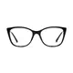 Geometric Black Eyeglasses