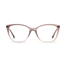 Cat-eye Gradient Brown Eyeglasses