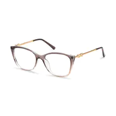 Cat-eye Gradient Brown Eyeglasses