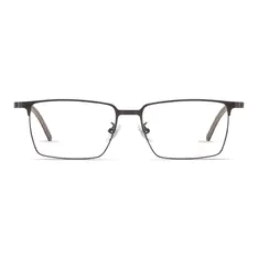 Rectangle bronze Eyeglasses