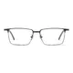 Rectangle bronze Eyeglasses