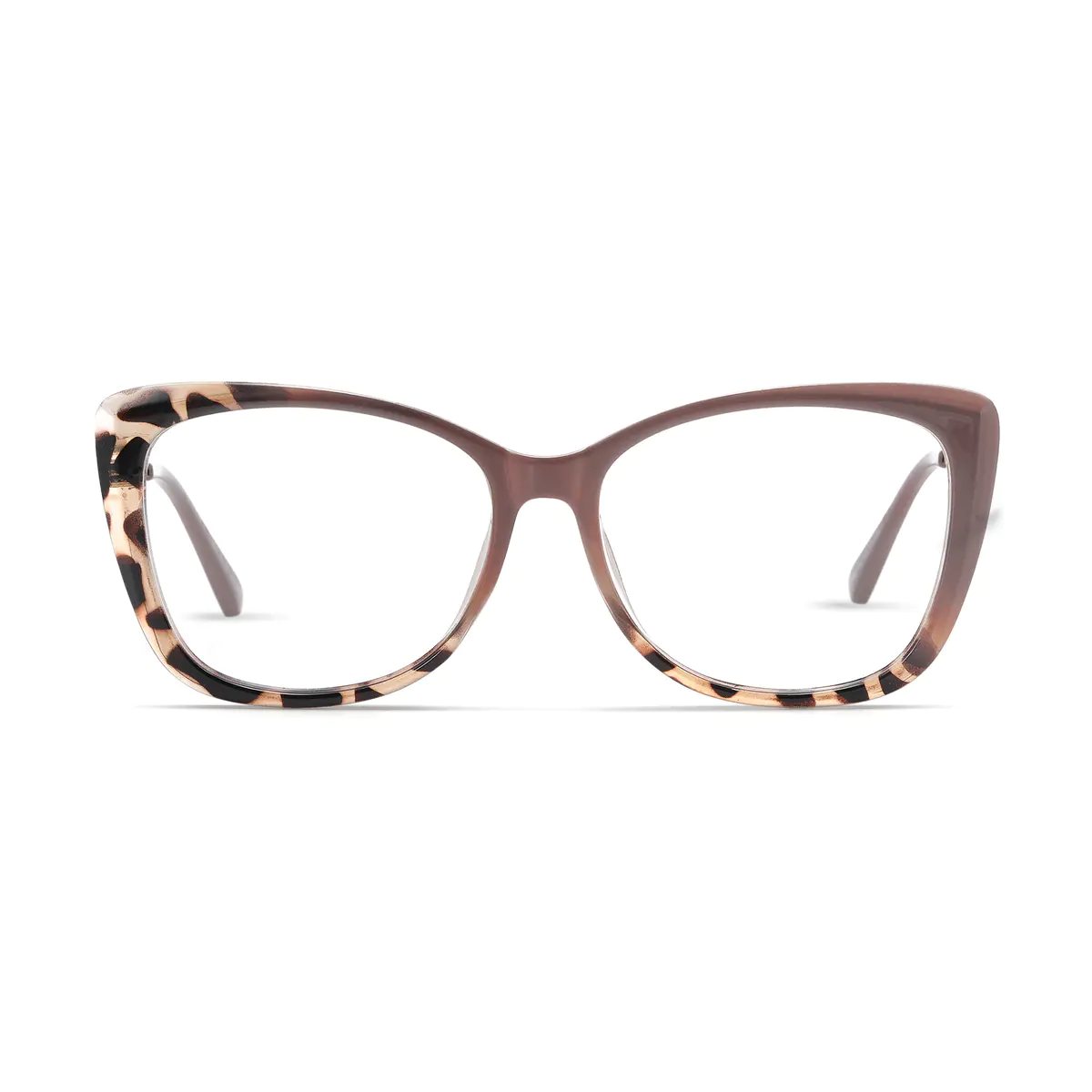Square Brown/Tortoiseshell Eyeglasses