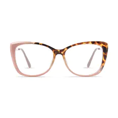 Cat-eye Pink/Tortoiseshell Eyeglasses