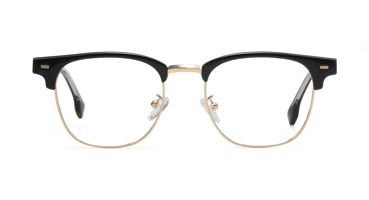 Browline Black Eyeglasses