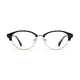 Oval Black Eyeglasses