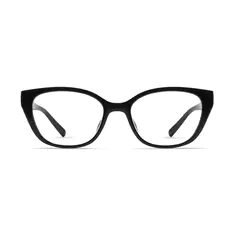Geometric Black Eyeglasses