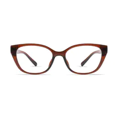 Geometric Red Eyeglasses