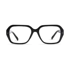 Square Black Eyeglasses