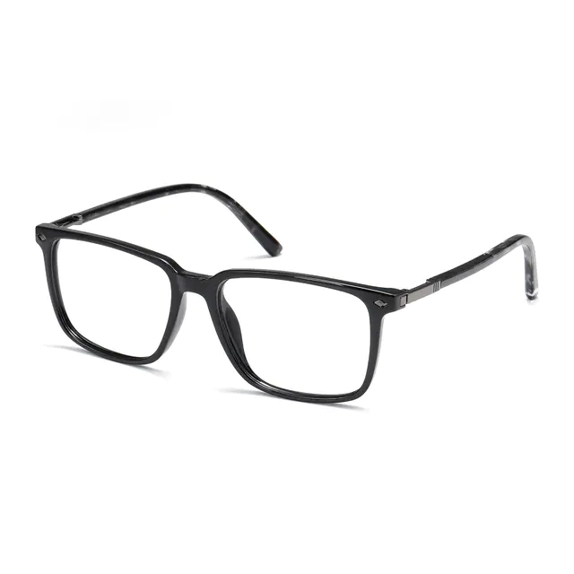Rectangle Black Eyeglasses