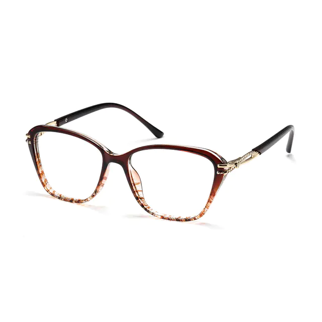 Cat-eye Brown/Tortoiseshell Eyeglasses