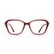 Cat-eye Red Eyeglasses