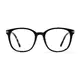 Oval Black Eyeglasses