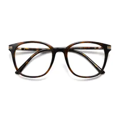 Oval Tortoiseshell Eyeglasses