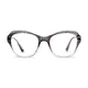 Cat-eye Gradient Gray Eyeglasses