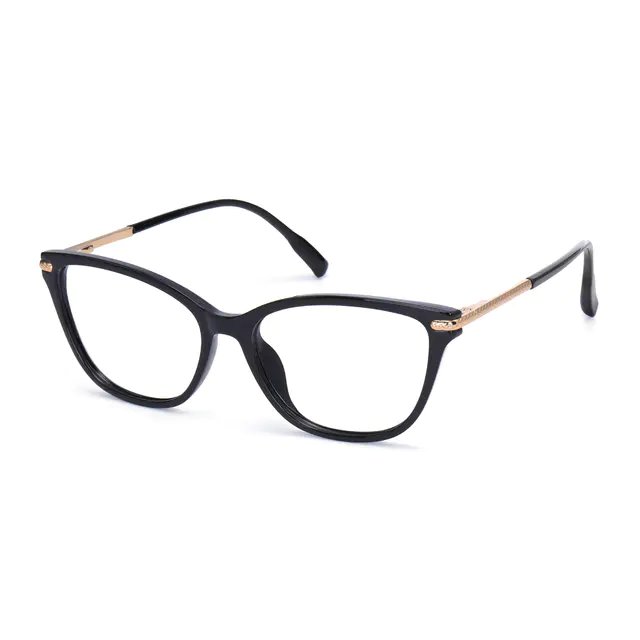 Cat-eye Black Eyeglasses