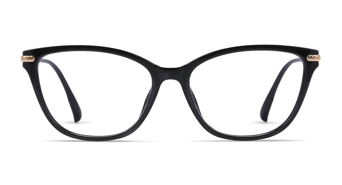 Cat-eye Black Eyeglasses