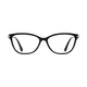 Oval Black Eyeglasses