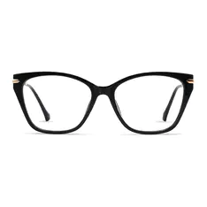 Square Black Eyeglasses