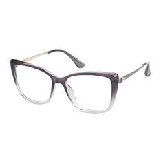 Cat-eye Gradient Black Eyeglasses