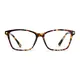 Rectangle Tortoiseshell Eyeglasses