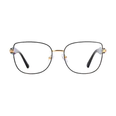 Square Black Eyeglasses