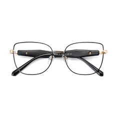 Square Black Eyeglasses