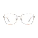 Square Gold/Clear Eyeglasses