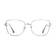 Square Gray Eyeglasses