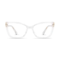 Cat-eye Clear Eyeglasses