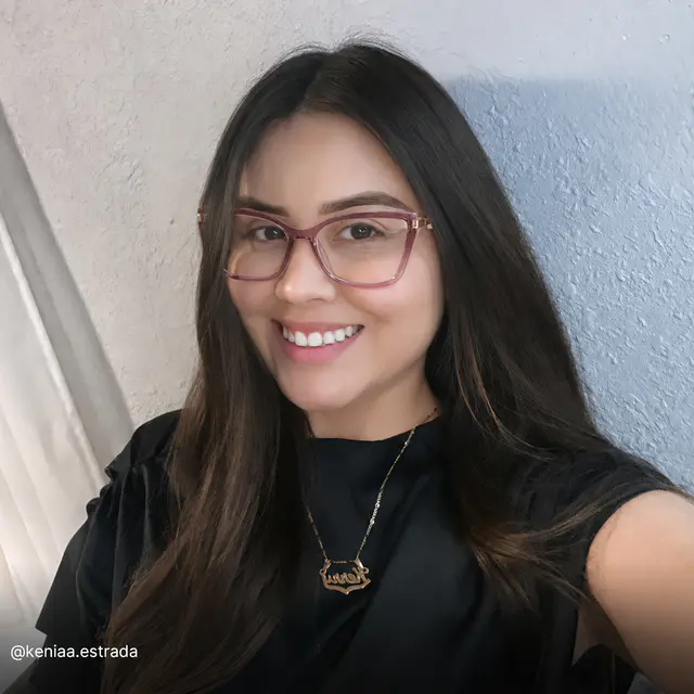 Cat-eye Transparent Pink Eyeglasses