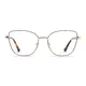 Cat-eye Brown/Gold Eyeglasses