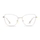 Cat-eye Gray/Gold Eyeglasses