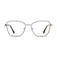 Cat-eye Brown/Gold Eyeglasses