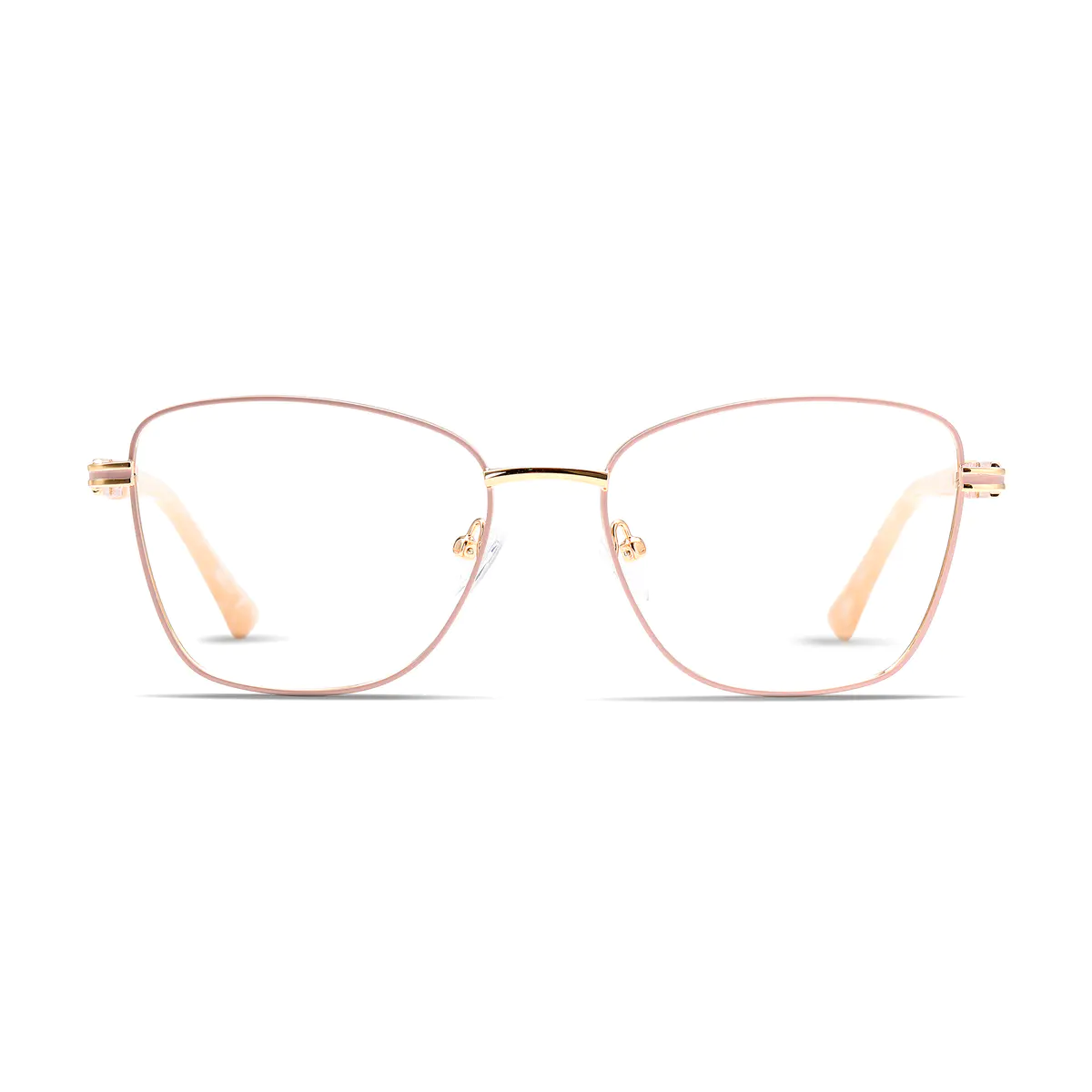 Cat-eye Pink/Gold Eyeglasses