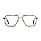 Aviator Black/Gold Eyeglasses