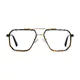 Aviator Striped/Gold Eyeglasses