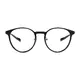Round Black Eyeglasses