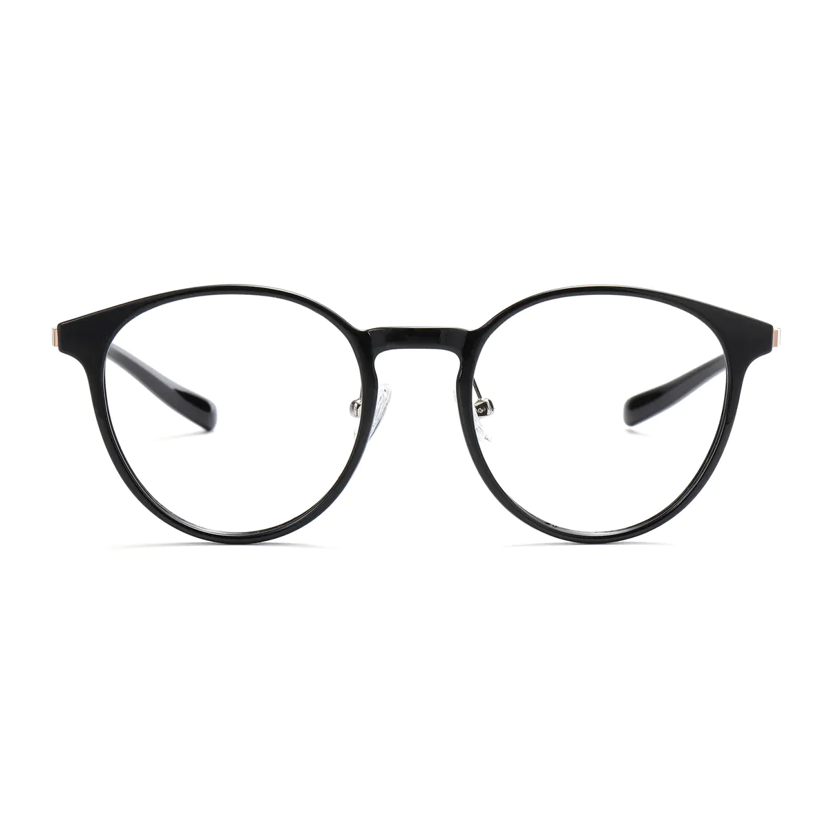 Round Black Eyeglasses