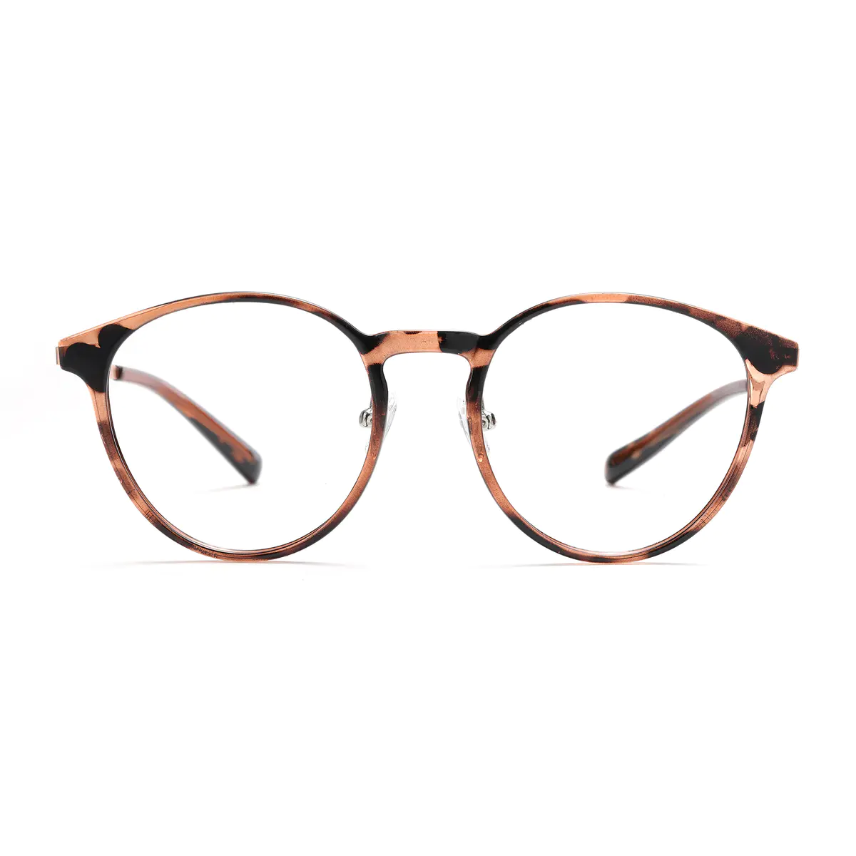 Round Tortoiseshell Eyeglasses