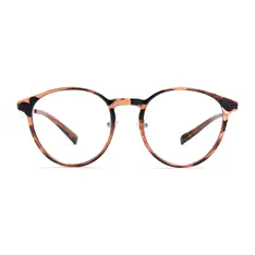 Round Tortoiseshell Eyeglasses